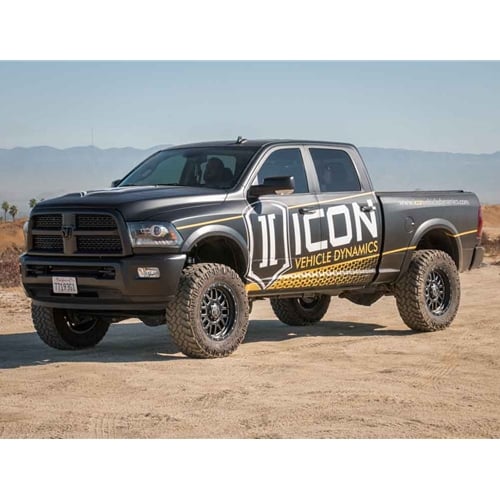 ICON Alloys 20" ALPHA Satin Black Wheel 8x6.5 Bolt Pattern