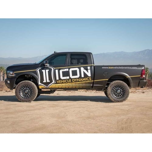 ICON Alloys 20" ALPHA Satin Black Wheel 8x6.5 Bolt Pattern
