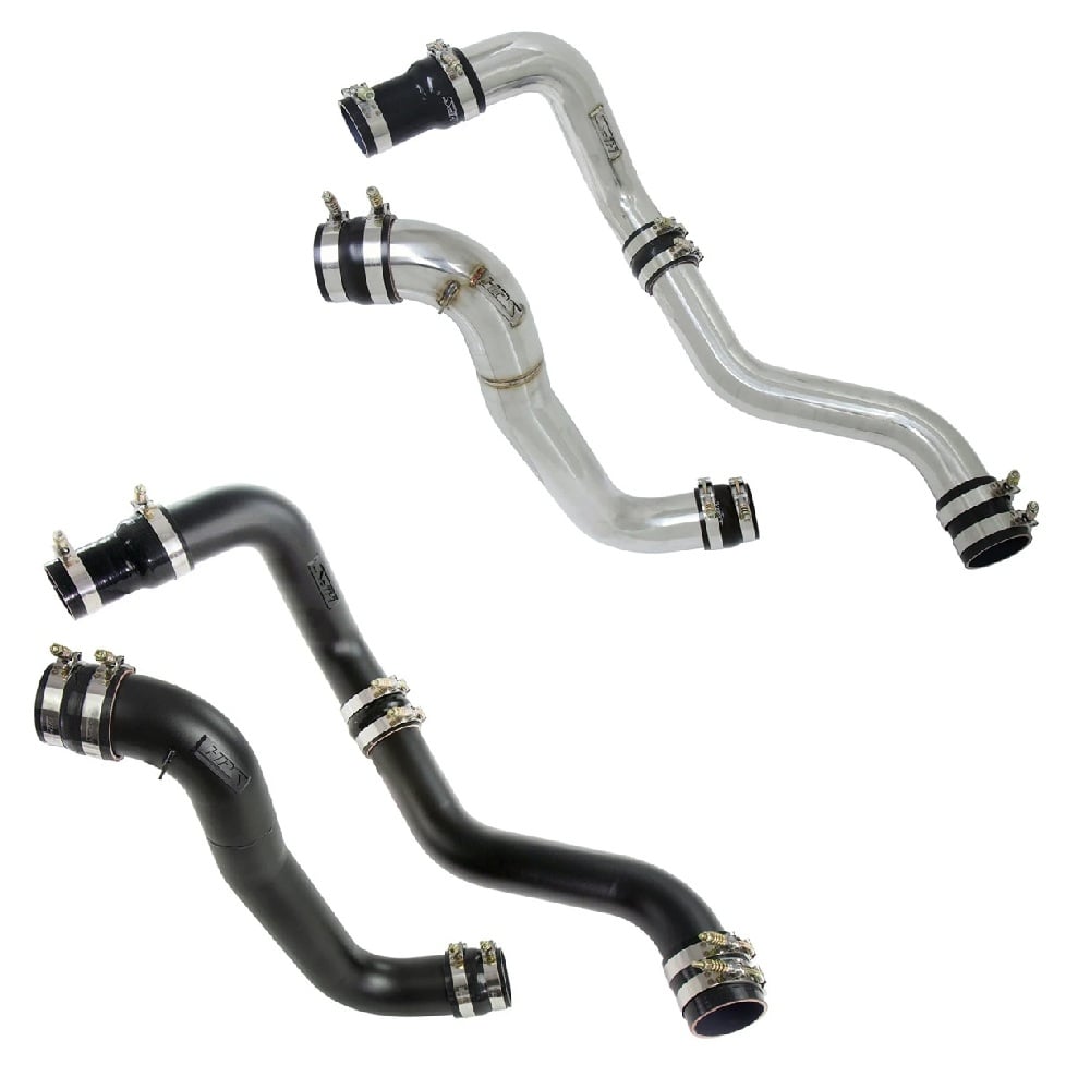 HPS Hot Side &amp; Cold Charge Pipe Kit for 13-16 GM 6.6L Duramax LML
