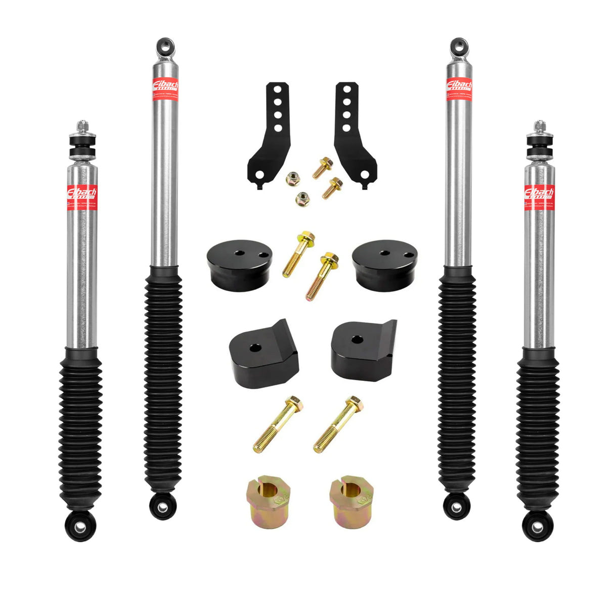 Kryptonite Stage 1 Kit With Eibach Shocks 17-22 Ford 6.7L Powerstroke