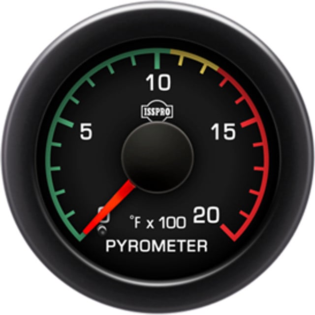Isspro EV2 Electronic Pyrometer Gauge And Thermocouple R17000-Style