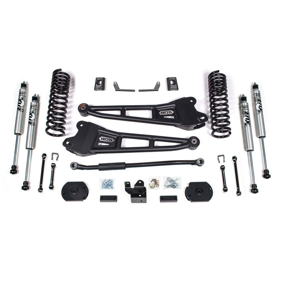 BDS Suspension 3" Radius Arm Suspension for 14-18 Ram 6.7L Cummins 2500 w and Factory Air