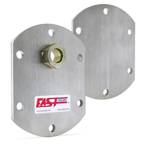 Fast Coolers Covers Pair with Sight Glass