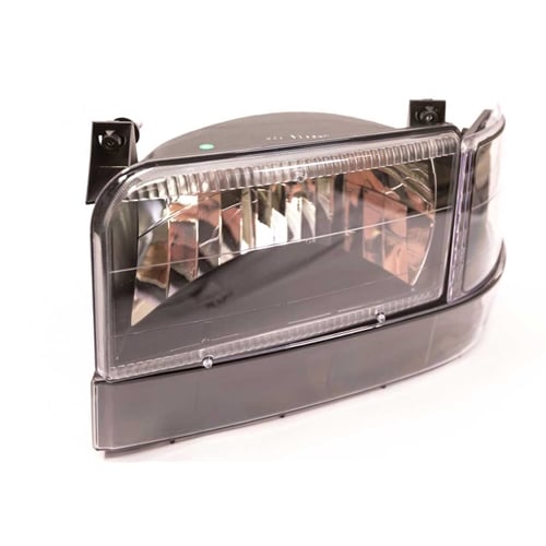 Complete Performance Six Piece Clear Black Headlight Kit for 92-96 Ford