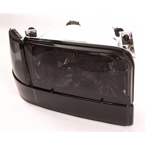 Complete Performance Six Piece Smoked Headlight Kit for 92-96 Ford