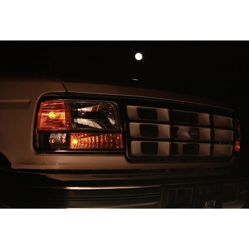 Complete Performance Six Piece Clear Headlight Kit for 92-96 Ford