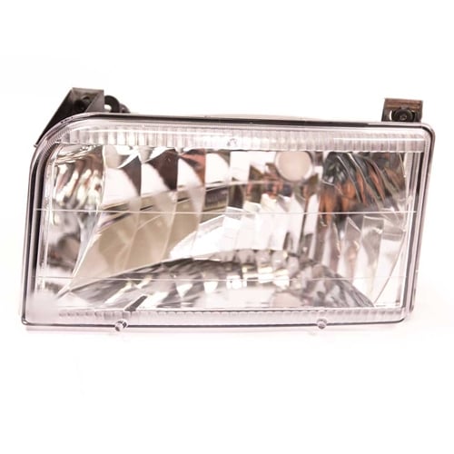 Complete Performance Six Piece Clear Headlight Kit for 92-96 Ford