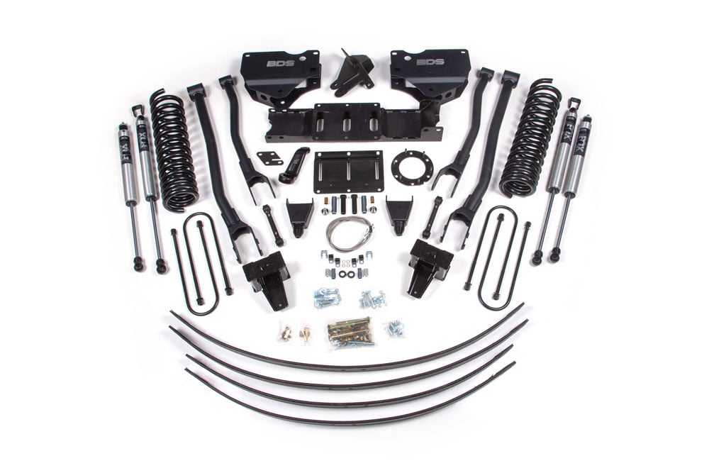 BDS Suspension 8" 4 Link Lift Kit 19 24 Ram 6.7L Cummins 3500