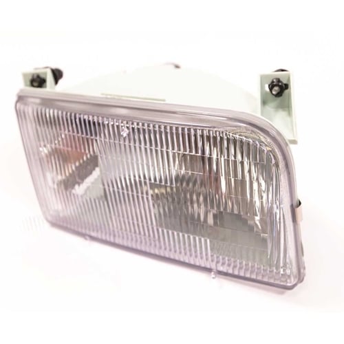 Complete Performance Six Piece Clear Diffused Headlight Kit for 92-96 Ford