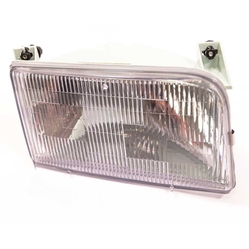 Complete Performance Six Piece Clear Diffused Headlight Kit for 92-96 Ford