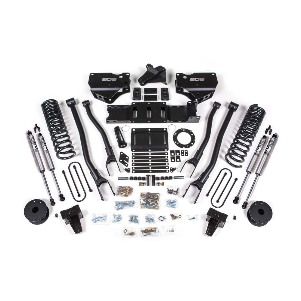 BDS Suspension 6" Lift Kit for 19-22 Ram 6.7L Cummins 3500 w and Factory Air