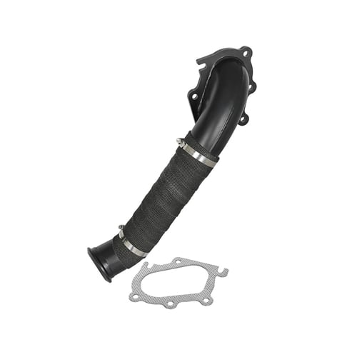 AFE 49-04093 ATLAS Series 3" Steel Turbo Direct Pipe for 01-04 GM 6.6L Duramax LB7
