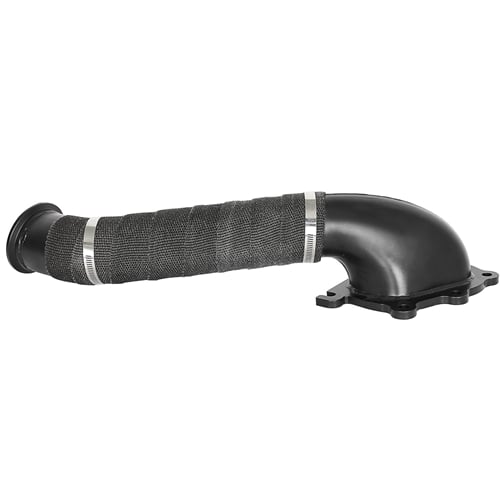 AFE 49-04093 ATLAS Series 3" Steel Turbo Direct Pipe for 01-04 GM 6.6L Duramax LB7