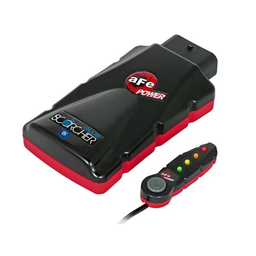 AFE Scorcher Blue Bluetooth Power Module for 17-23 GM 6.6L Duramax L5P
