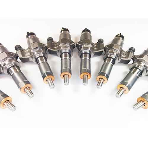 Dynomite Diesel 50 Horsepower Brand New No Core Injector Set 01 04 6.6L GM Duramax LB7