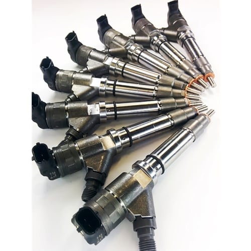Dynomite Diesel for 10-20HP Economy Series New No Core Injector Set for 06-07 6.6L GM Duramax LLY and LBZ