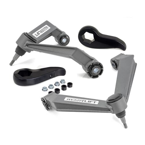 ReadyLIFT 66-3012 2.25" Leveling Kit with Heavy Duty Fabricated Control Arms for 11-19 GM 2500HD and 3500