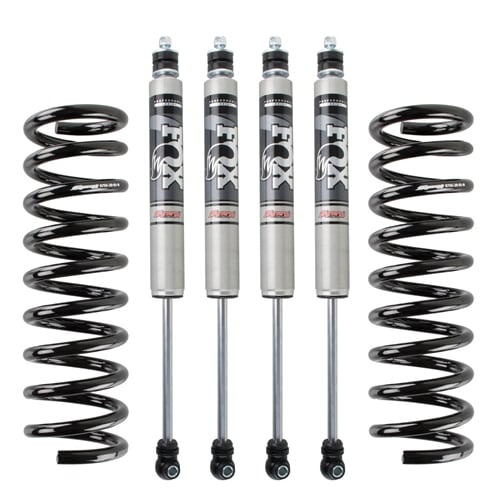 Synergy Progressive Rate Coil Spring Leveling Kit with Fox Shocks for 13-25 Ram 6.7L Cummins