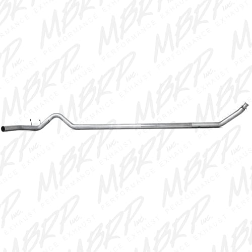 MBRP Armor Lite 4" Turbo Back Aluminized Exhaust System without Muffler for 98.5-02 Dodge 5.9L Cummins