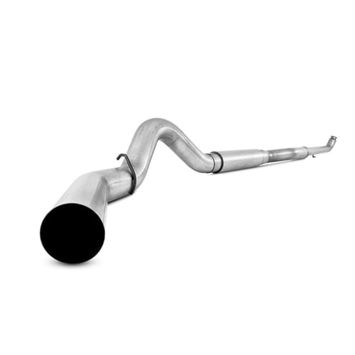 MBRP Armor Lite 5" Turbo Direct Pipe Back Aluminized Exhaust with Muffler for 01-04 GM 6.6L Duramax