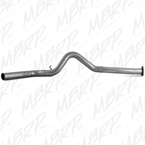 MBRP Armor Lite 4" DPF Back Aluminized Exhaust System without Muffler for 07.5-10 GM 6.6L Duramax LMM