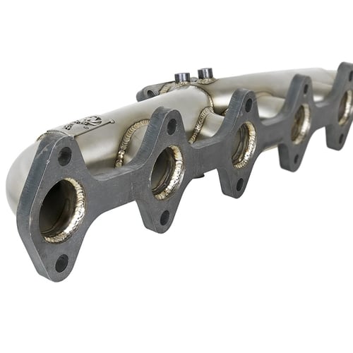 AFE Twisted Steel T3 304 Stainless Exhaust Header for 98.5-02 Dodge 5.9L Cummins