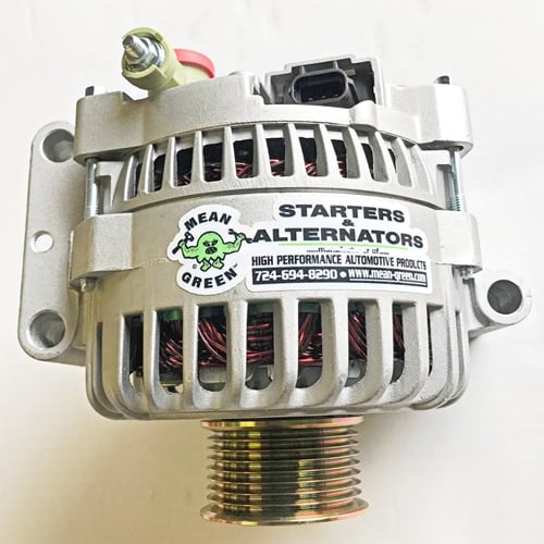 Mean Green High Output 200 Amp Alternator 03-05 6.0L Ford Powerstroke