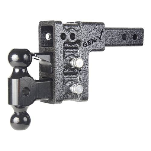 Gen Y Mega Duty Series 10K Drop Hitch 2" Shank Hitch W/ Versa Ball &amp; Pintle
