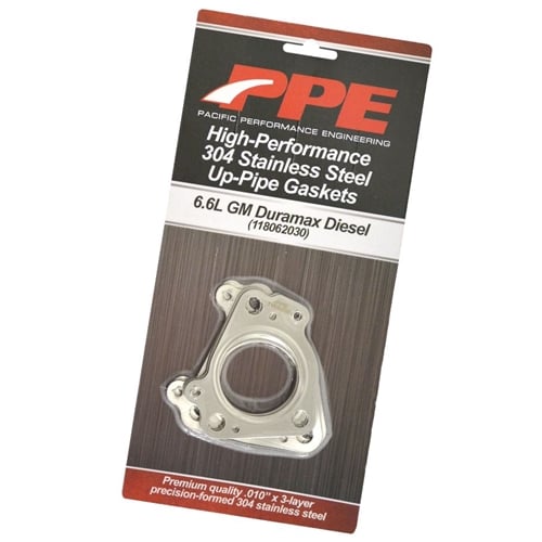 PPE 118062030 Up-Pipe Gasket Kit 4 Piece for 01-16 6.6L GM Duramax