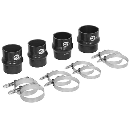 AFE BladeRunner Intercooler Coupling and Clamp Kit AFE tubes w and OE Cooler for 10-12 Ram 6.7L Cummins