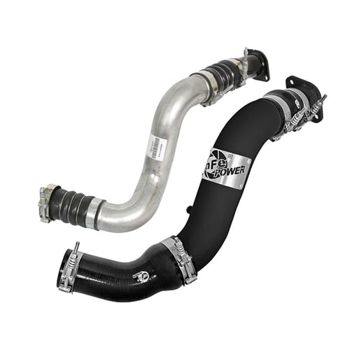 AFE BladeRunner 3" Intercooler Tube Hot Side for 16-19 Nissan Titan XD 5.0L Cummins