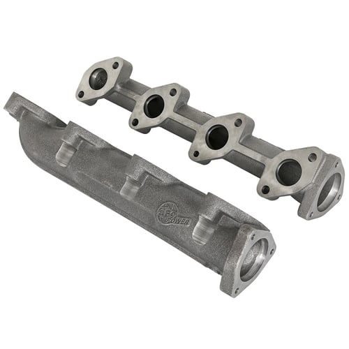 AFE BladeRunner Ported Ductile Iron Exhaust Manifolds for 08-10 Ford 6.4L Powerstroke