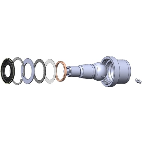 Carli Extreme Duty Lifetime Ball Joints Upper and Lower Set of 4 for 13-24 Ram 3500 and for 14-25 Ram 2500