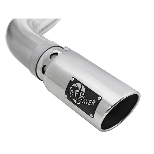 AFE Atlas 4" Aluminized DPF Back Exhaust Kit for 18-20 Ford F-150 3.0L Powerstroke