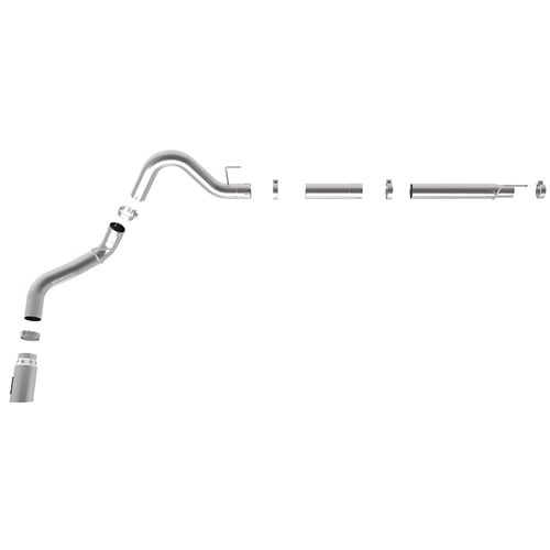 AFE Atlas 4" Aluminized DPF Back Exhaust Kit for 18-20 Ford F-150 3.0L Powerstroke