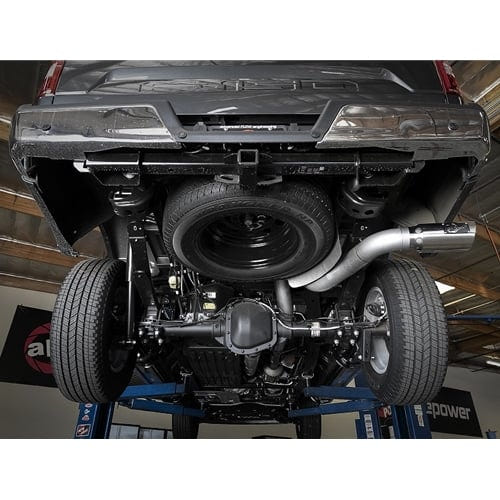 AFE Atlas 4" Aluminized DPF Back Exhaust Kit for 18-20 Ford F-150 3.0L Powerstroke