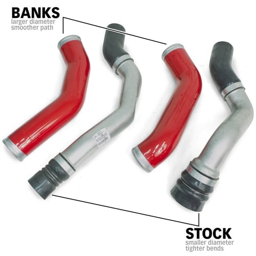 Banks 25992 Boost Tube Upgrade Kit for 13-18 Ram 6.7L Cummins