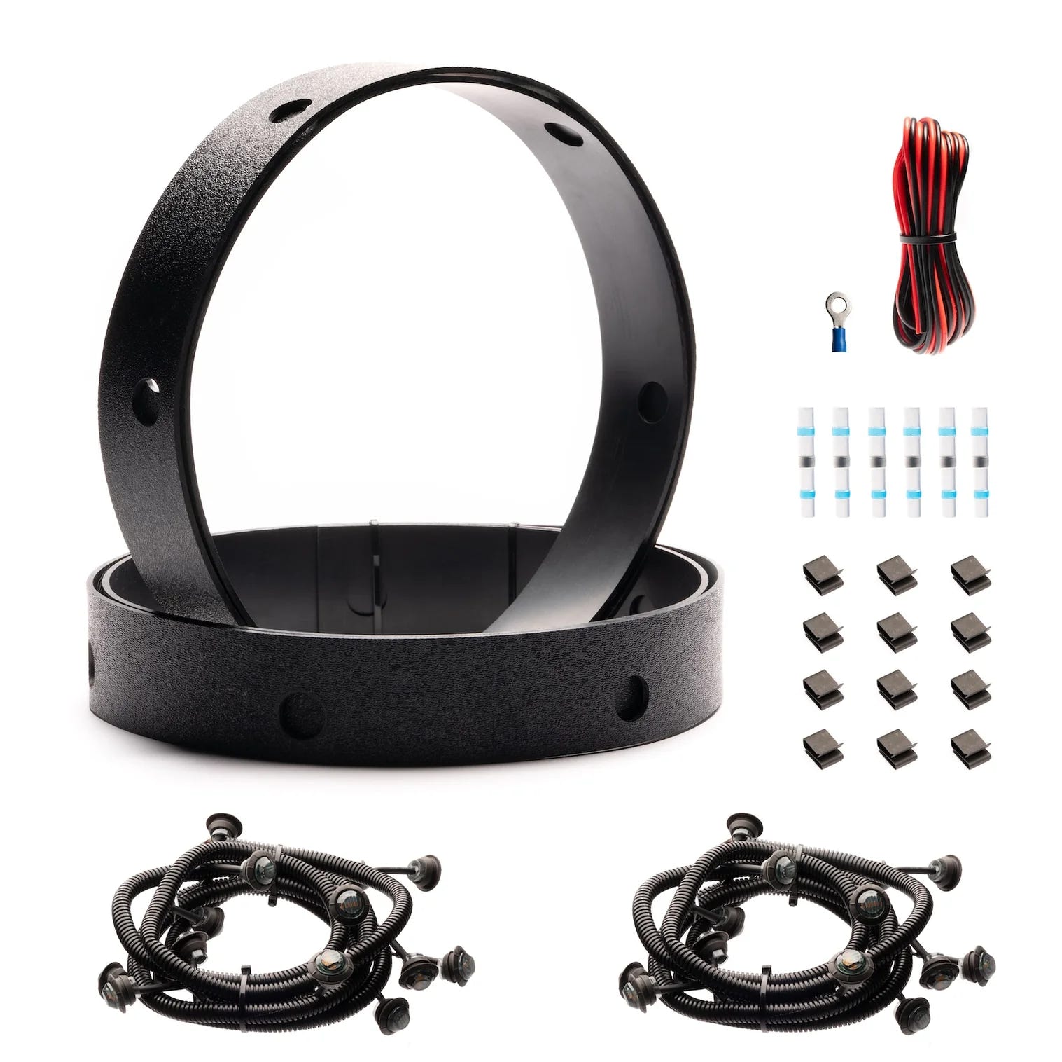 Customs Unlimited Rocker Running Light Kit for 10-18 Ram 6.7L Cummins 2500 and 3500