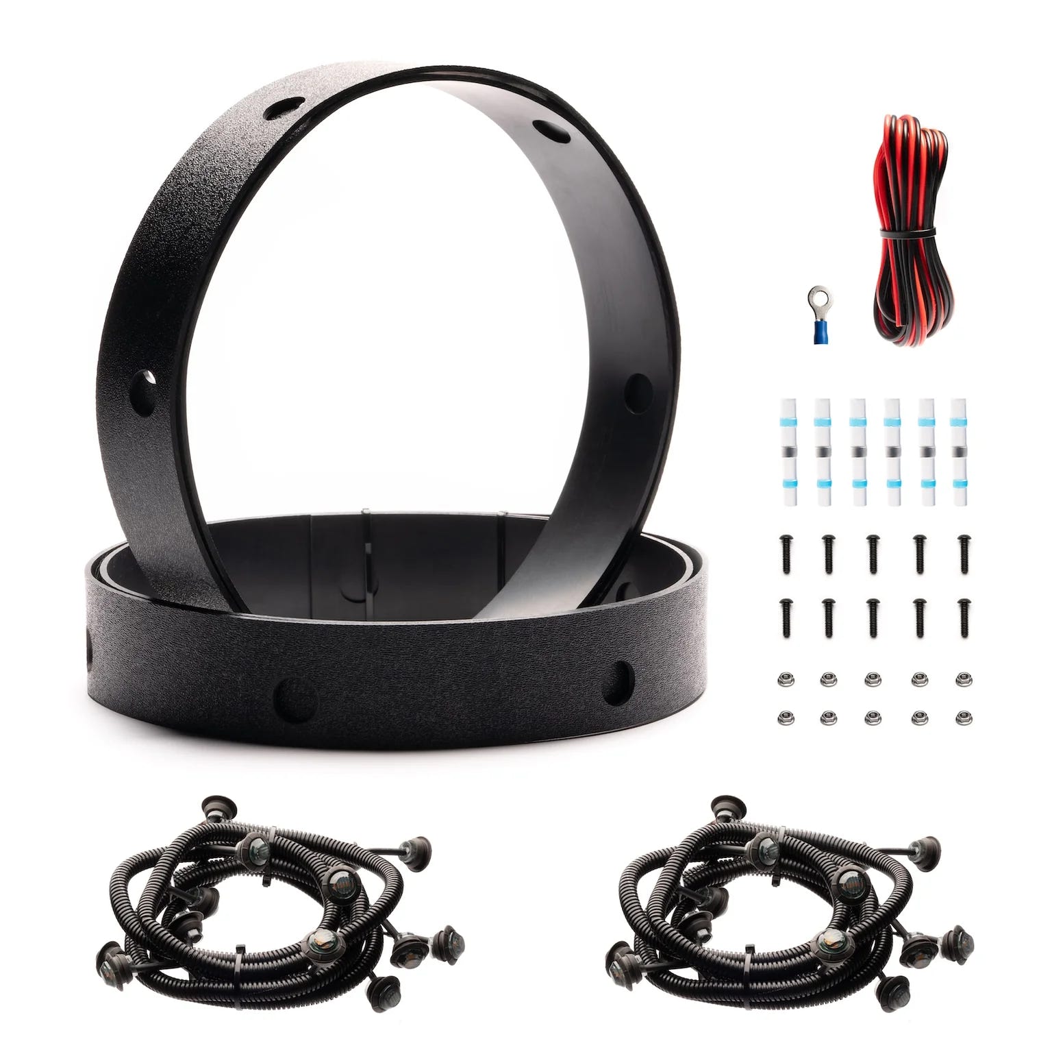 Customs Unlimited Rocker Running Light Kit for 10-18 Ram 6.7L Cummins 2500 and 3500