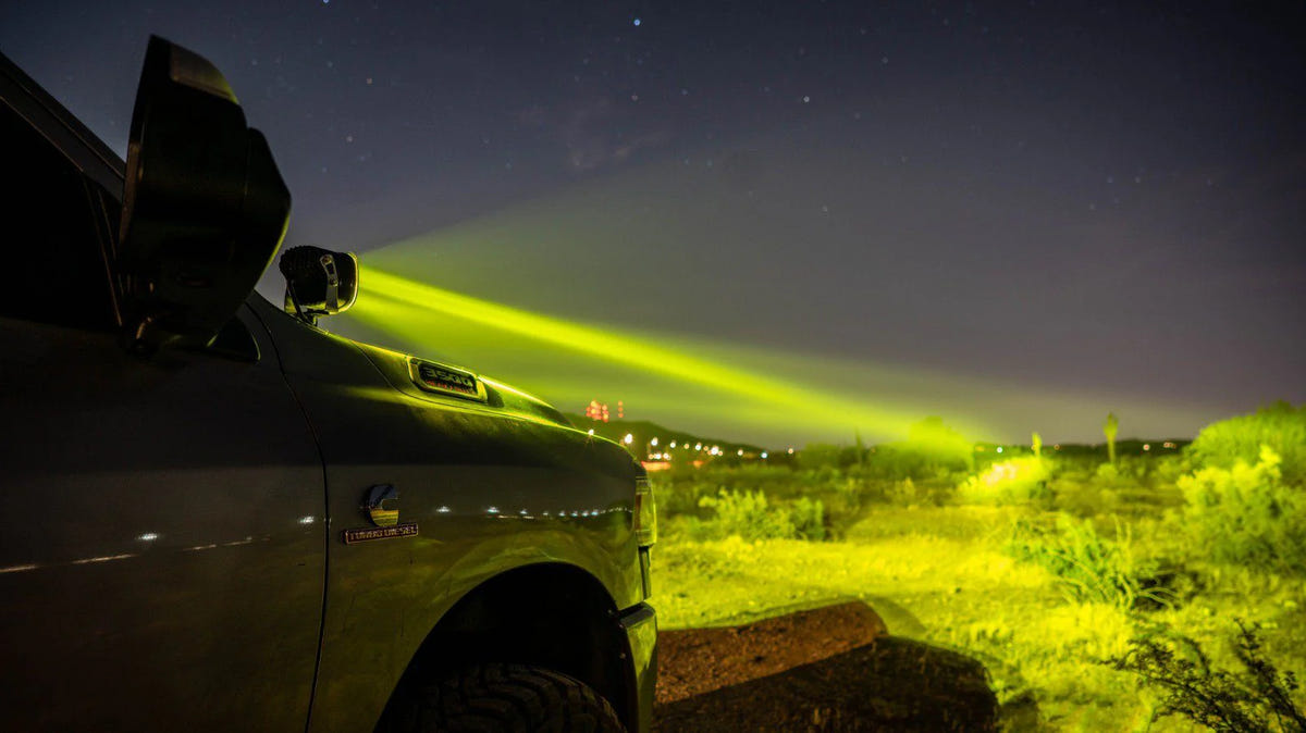 SDHQ Built A-Pillar Light Mounts for 19-25 Ram 2500 and 3500