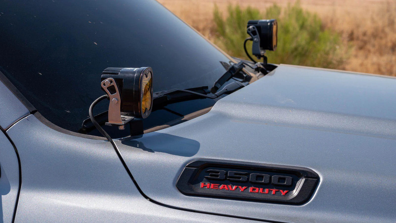 SDHQ Built A-Pillar Light Mounts for 19-25 Ram 2500 and 3500