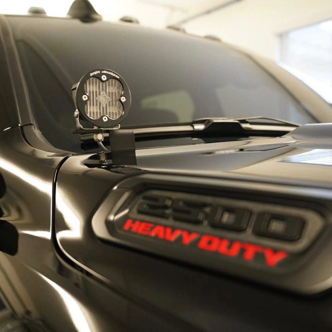 SDHQ Built A-Pillar Light Mounts for 19-25 Ram 2500 and 3500