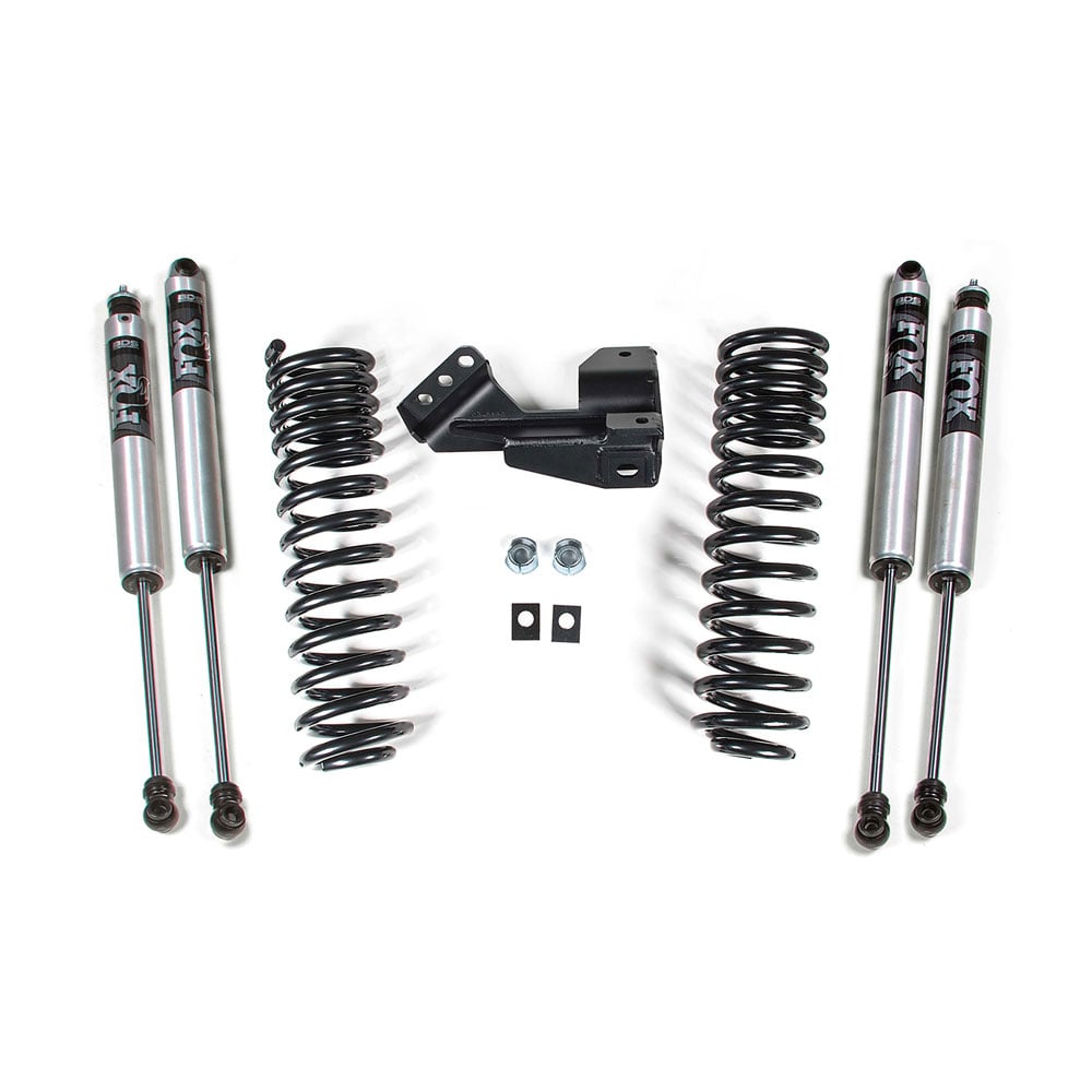 BDS Suspension Performance Spring Leveling Kit 1" Lift for 17-19 2" Lift for 20-24 Ford SuperDuty