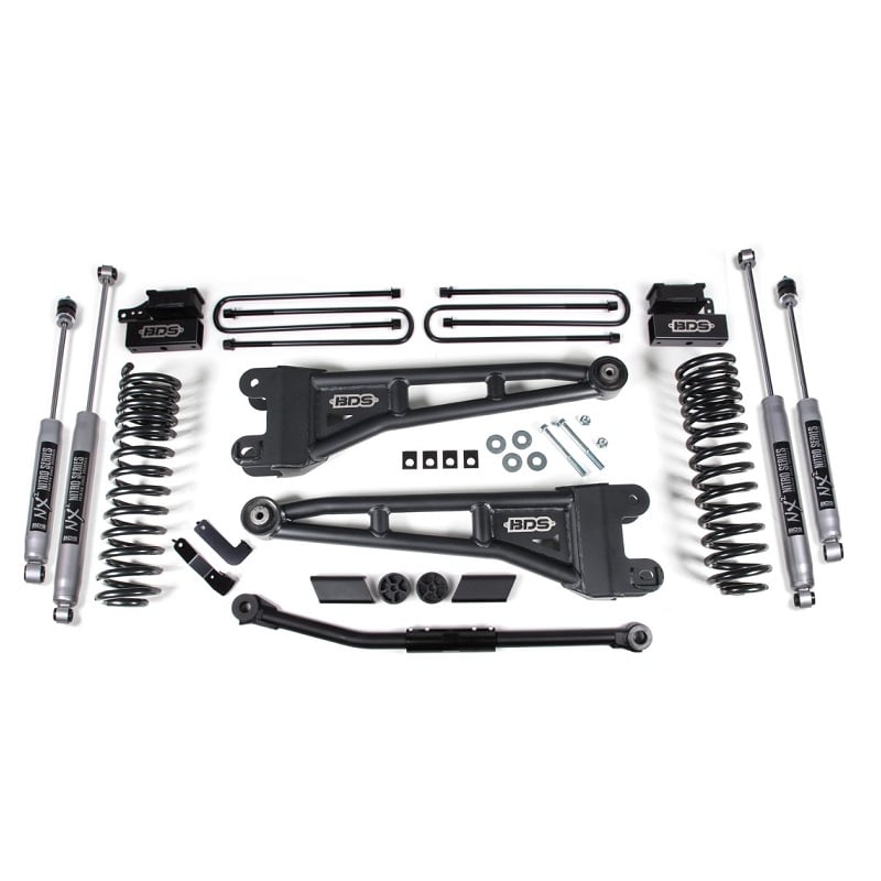 BDS Suspension 2.5" Radius Arm Lift Kit for 20-22 Ford SuperDuty F-450 4WD