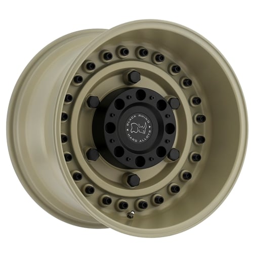 Black Rhino Wheels Armory 17" 8x6.5 -18mm Desert Sand