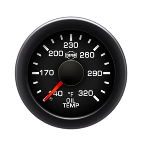 Isspro EV2 Electronic Engine Oil Temperature Gauge And Sensor R17000-Style