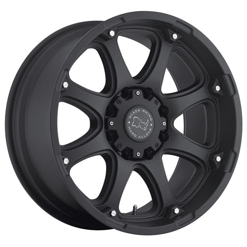 Black Rhino Wheels Glamis 18" 8x6.5 -12mm Matte Black