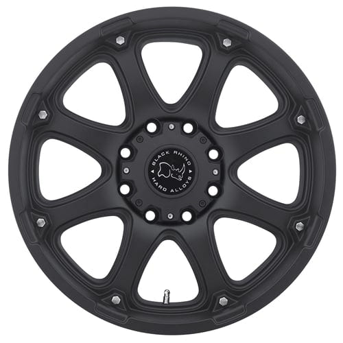Black Rhino Wheels Glamis 18" 8x6.5 -12mm Matte Black