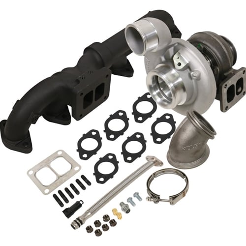BD Iron Horn Series S364SXE and 80 .91AR Turbo Kit for 03-07 Ram 5.9L Cummins