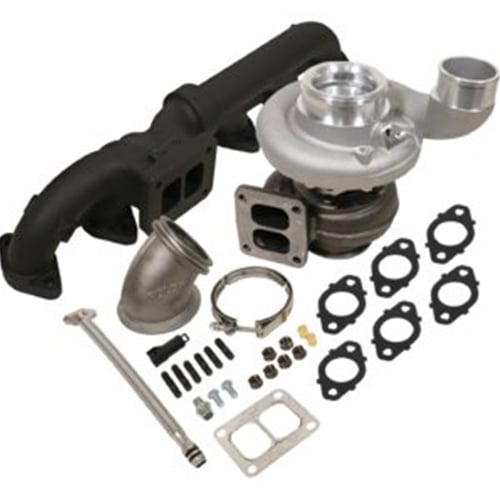BD Iron Horn Series S369SXE and 80 1.00AR Turbo Kit for 03-07 Ram 5.9L Cummins